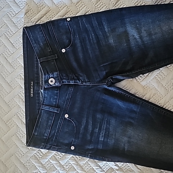 Y2k Guess jeans pedal pushers 29 - Picture 2 of 6
